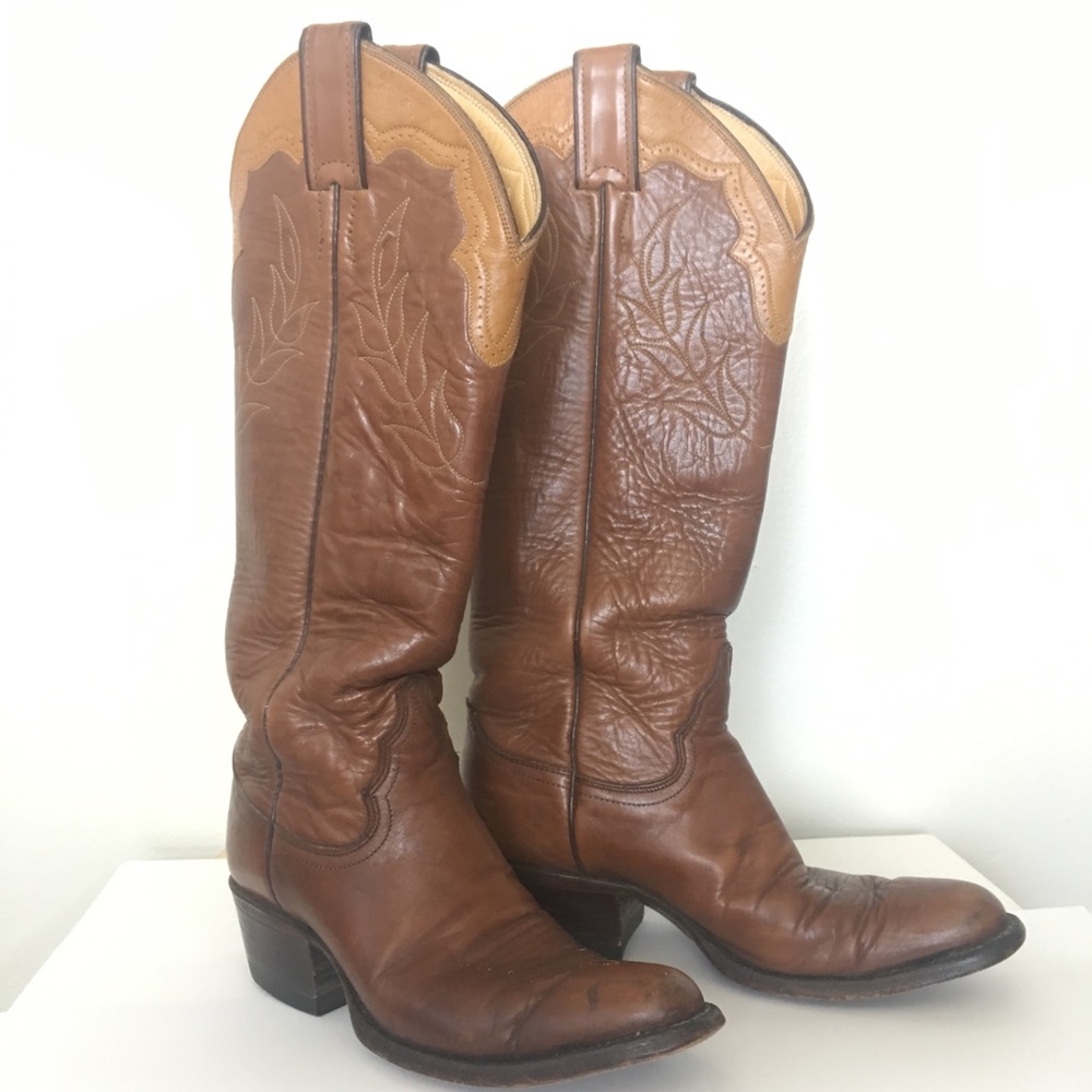 Vintage Justin cowboy boots